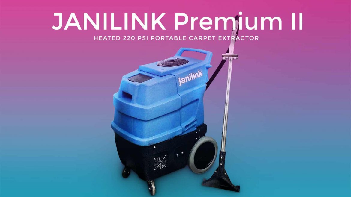 Janilink Premium II Heated Carpet Extractor