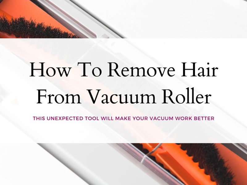 hair in vacuum