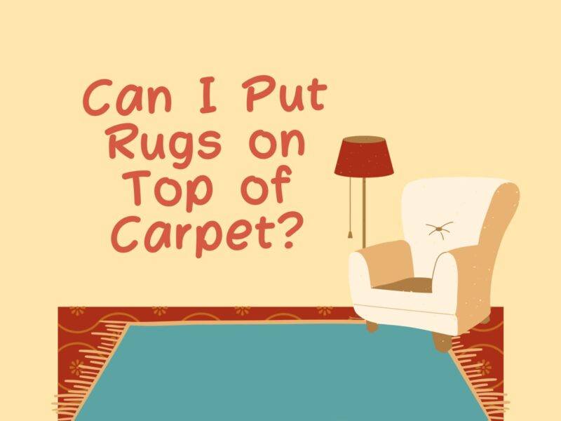 put rugs on top of carpet