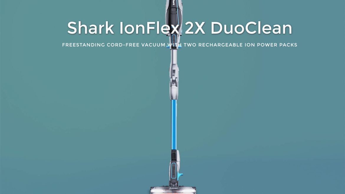 Shark IONFlex DuoClean Ultra-Light Cordless Vacuum for Pet, Carpet and Hard Floor Cleaning with MultiFlex and 2 Rechargeable Batteries (IF251)